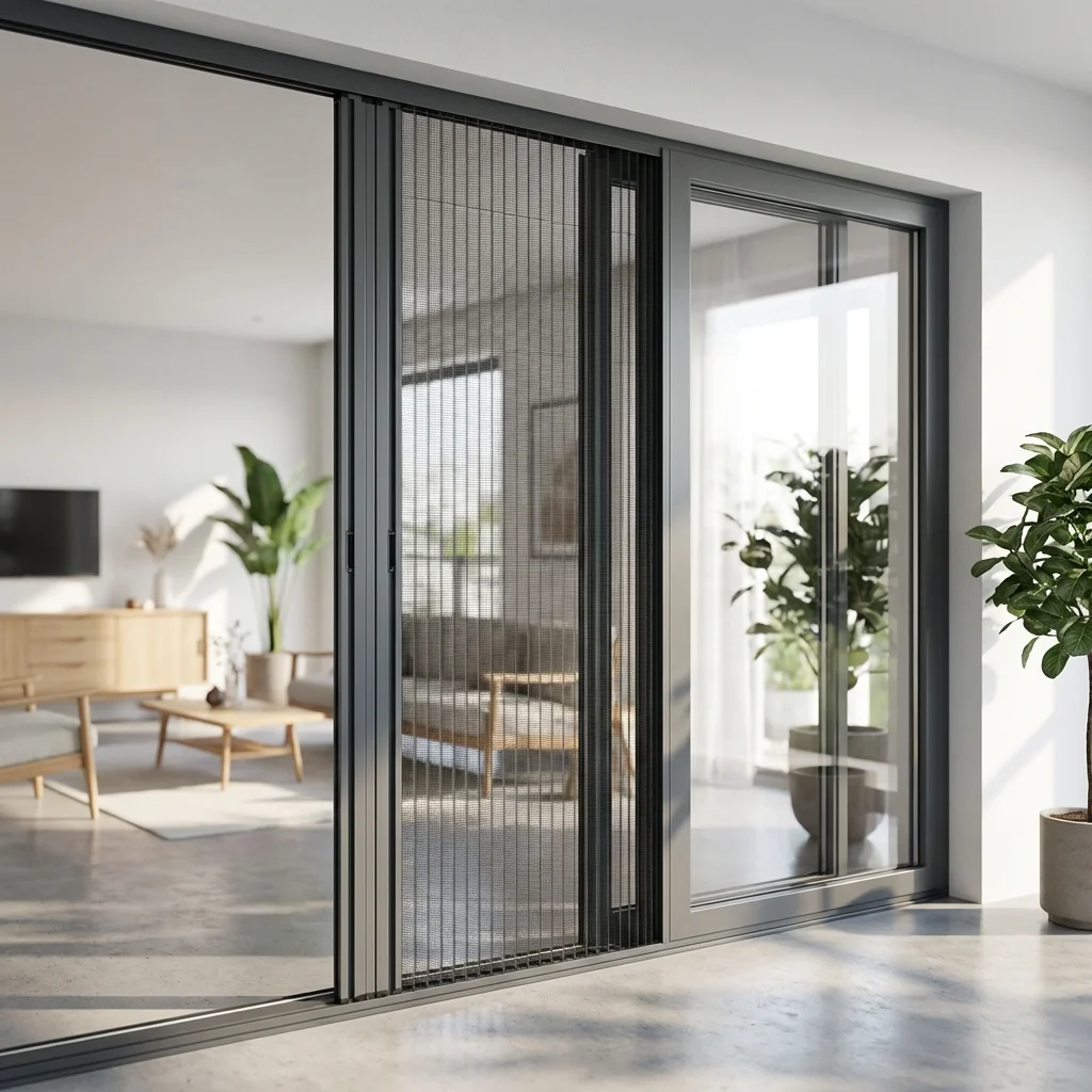 Beylikdüzü sineklik montajı - modern plise sineklik örneği